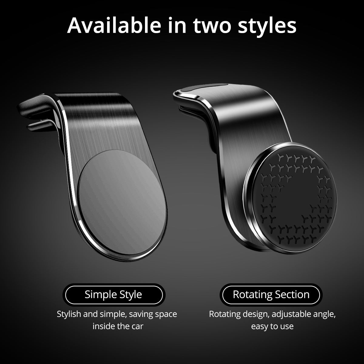 Phone Holder Car Rotation Bracket