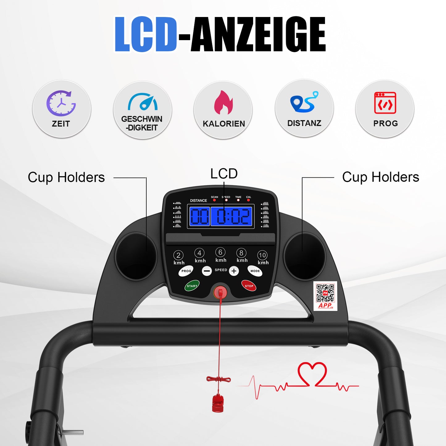 2-in-1 Treadmills For Walking, Running And Jogging