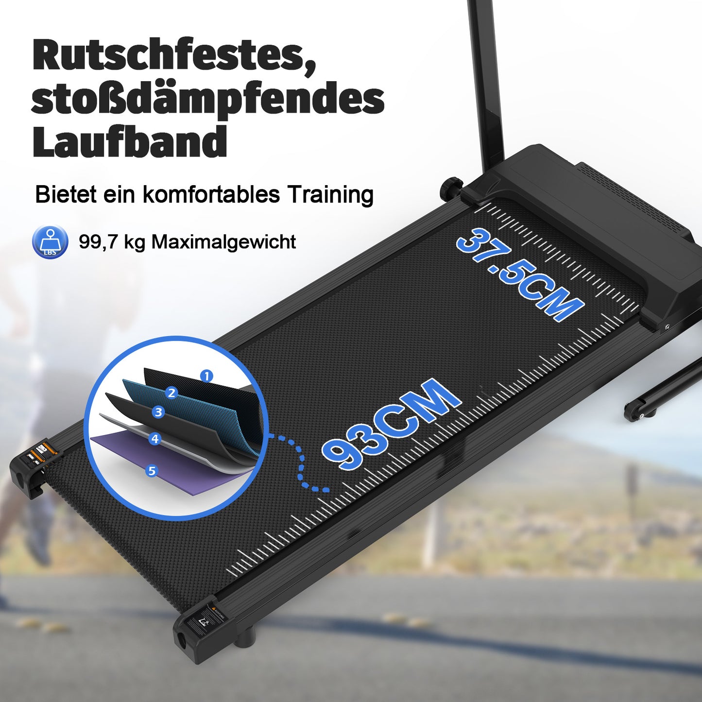 2-in-1 Treadmills For Walking, Running And Jogging