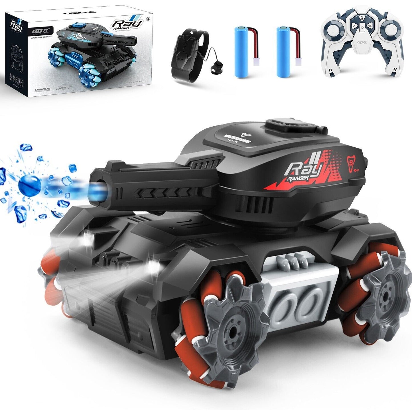 Tank Shooting Gesture Sensing Light Music