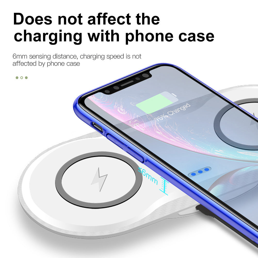Wireless Charger Dual Mobile Phone