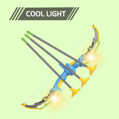 LED-lit Archery Toy,10 Suction Cup Arrows