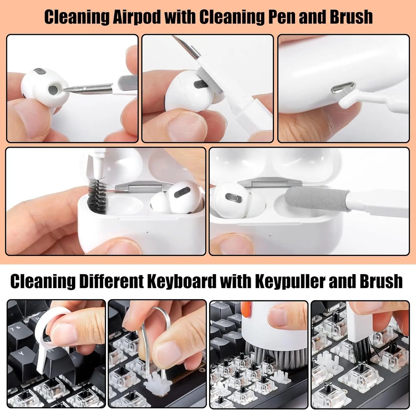 Multifunctional Electronic Device Clean