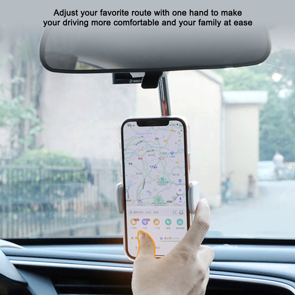 Car Rearview Mirror Mobile Phone