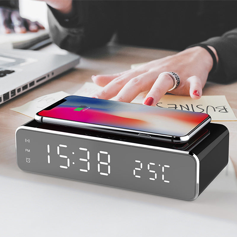 Clock HD Mirror Clock Watch Table Decor