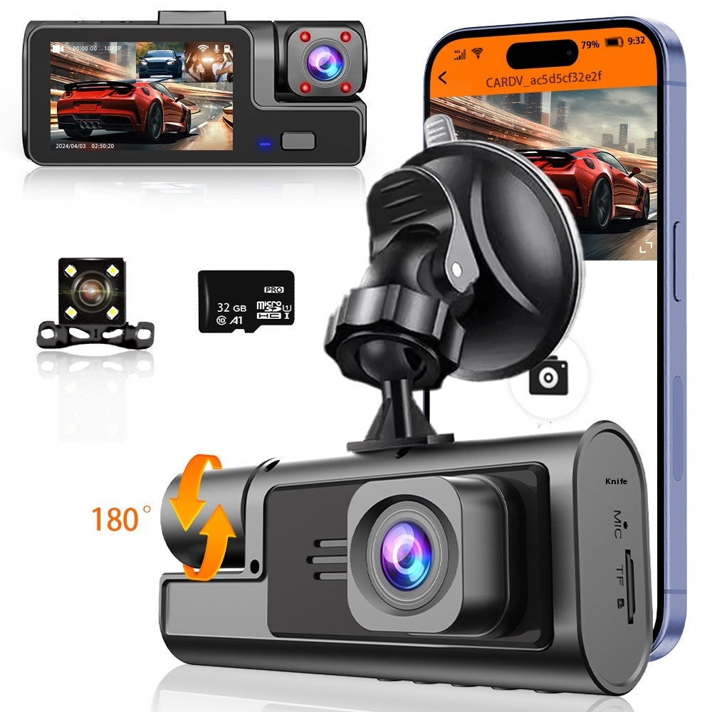 Driving Recorder Supports WiFi Mobile Phone
