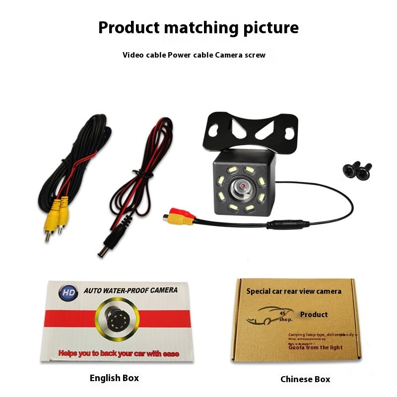 HD Night Vision Rear View Car Camera