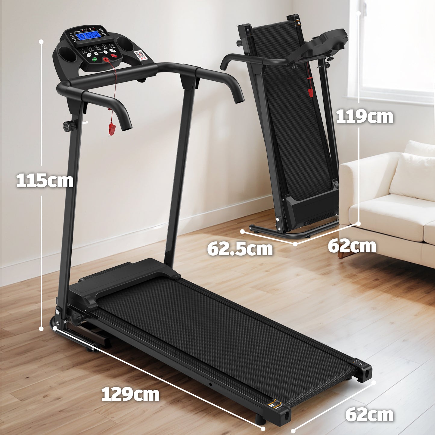 2-in-1 Treadmills For Walking, Running And Jogging